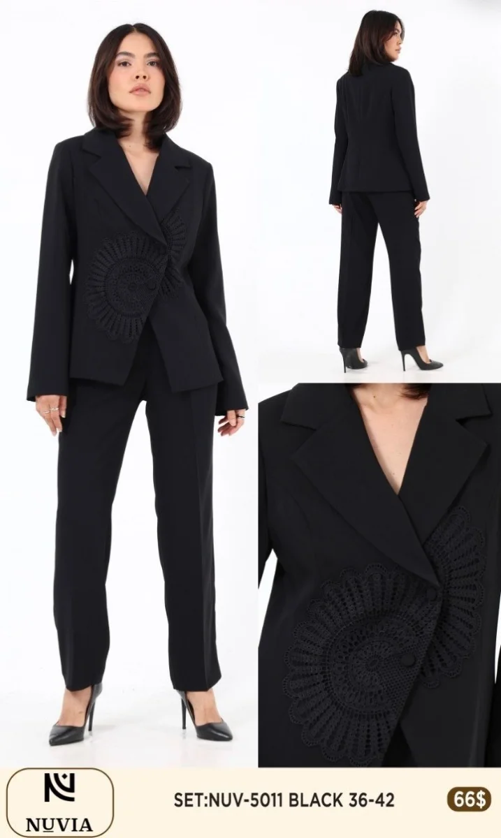 Костюмы и комплекты NUVIA (Black, модель 5011) оптом