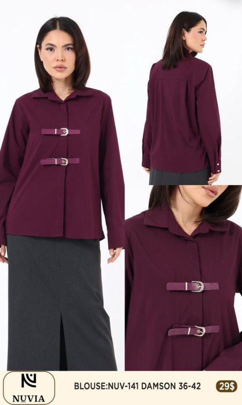 Блузка NUVIA (модель NUV-141) оптом