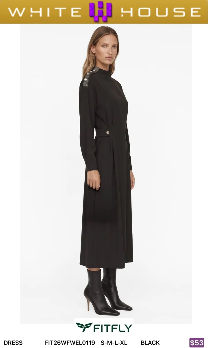 Платье Onno (Black, модель FIT26WFWEL0119) оптом