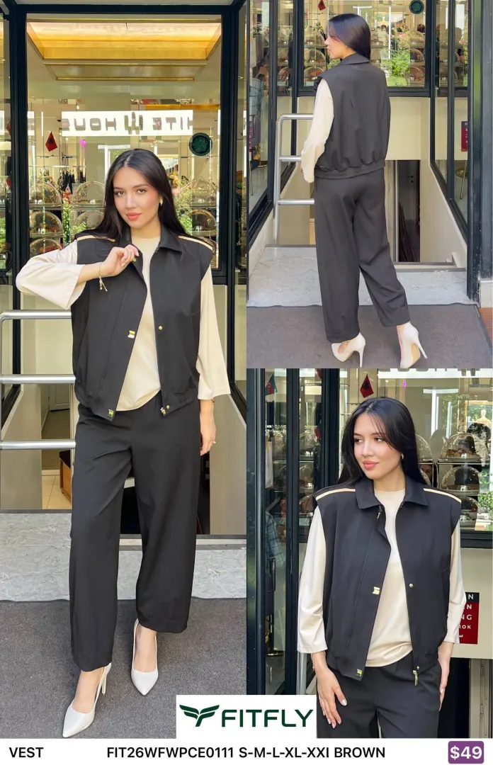 Жилет Onno (Brown, модель FIT26WFWPCE0111) оптом