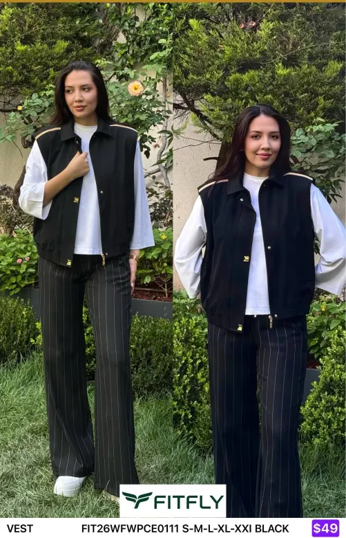 Жилет Onno (Black, модель FIT26WFWPCE0111) оптом