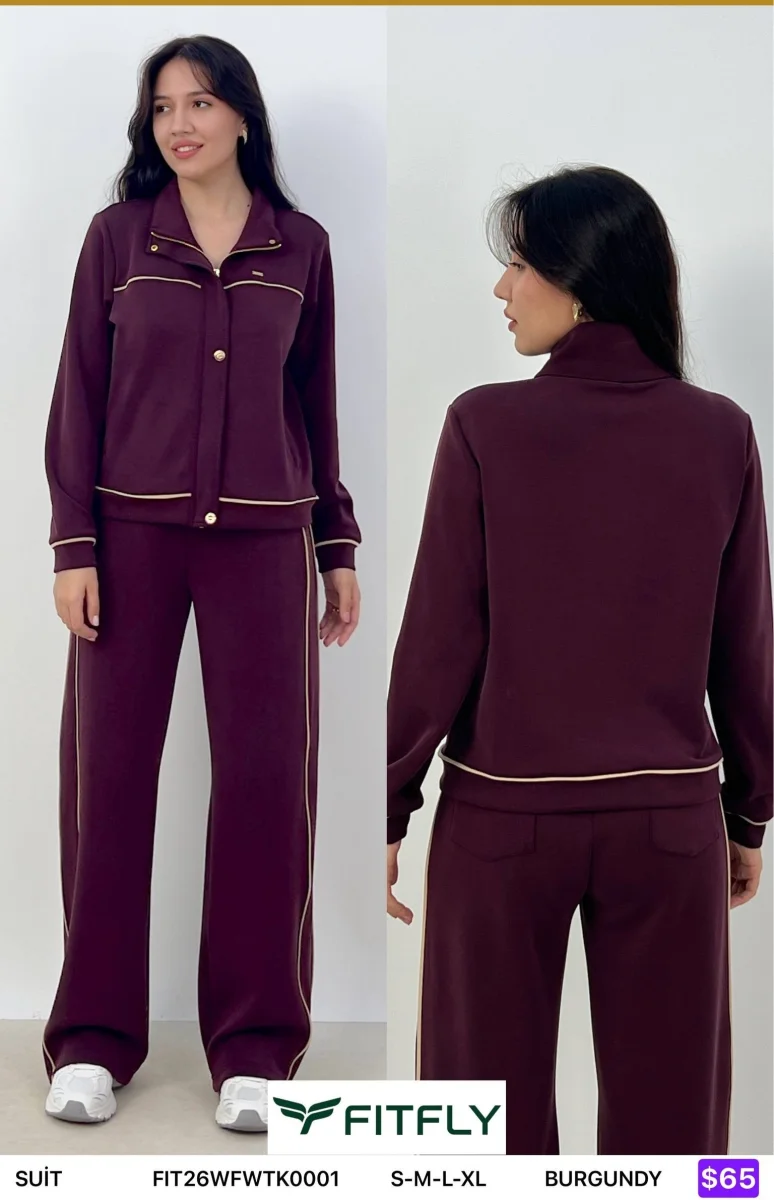 Костюмы и комплекты Onno (Burgundy, модель FIT26WFWTK0001) оптом