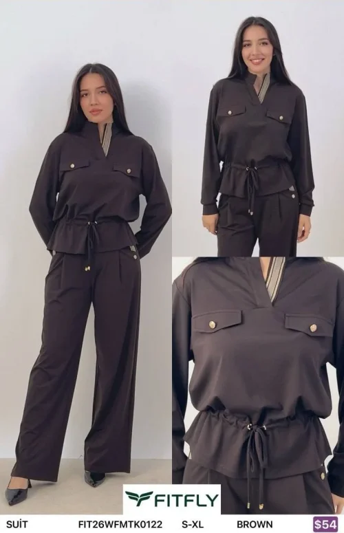 Костюмы и комплекты Onno (Brown, модель FIT26WFMTK0122) оптом