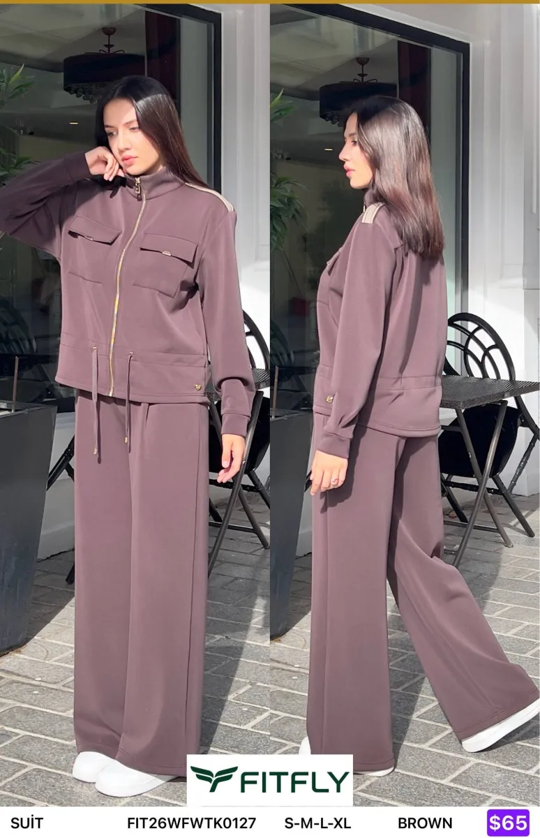Костюмы и комплекты Onno (Brown, модель FIT26WFWTK0127) оптом
