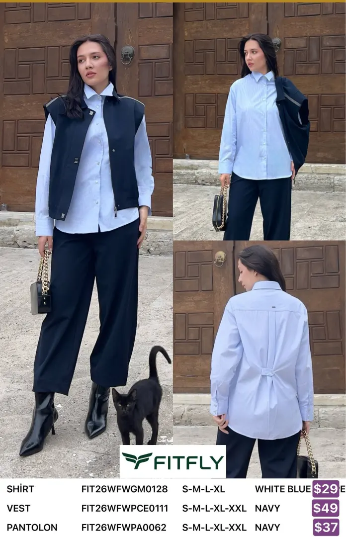 Брюки Onno (Navy, модель FIT26WFWPA0062) оптом