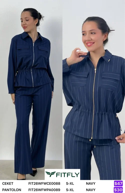 Брюки Onno (Navy, модель FIT26WFWPA0089) оптом