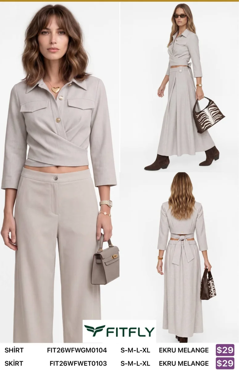 Юбка Onno (Cream, модель FIT26WFWET0103) оптом