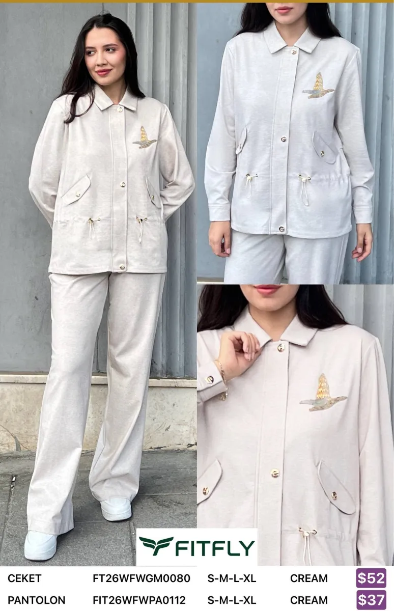 Брюки Onno (Cream, модель FIT26WFWPA0112) оптом