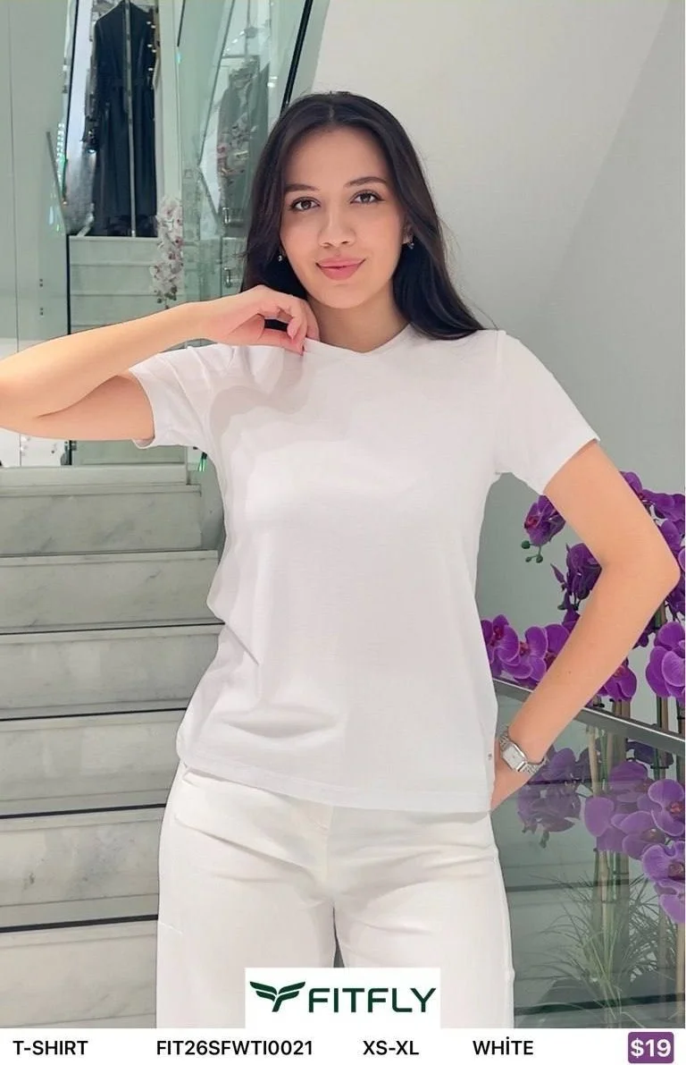 Футболка Onno (White, модель FIT26SFWTI0021) оптом