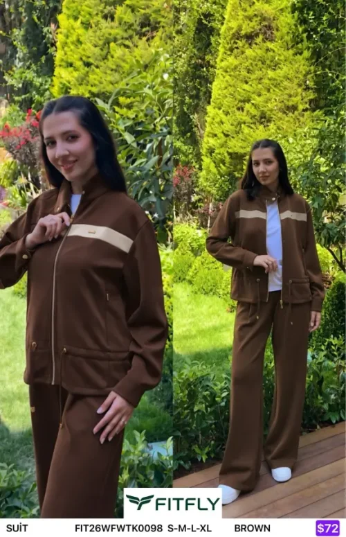 Костюмы и комплекты Onno (Brown, модель FIT26WFWTK0098) оптом