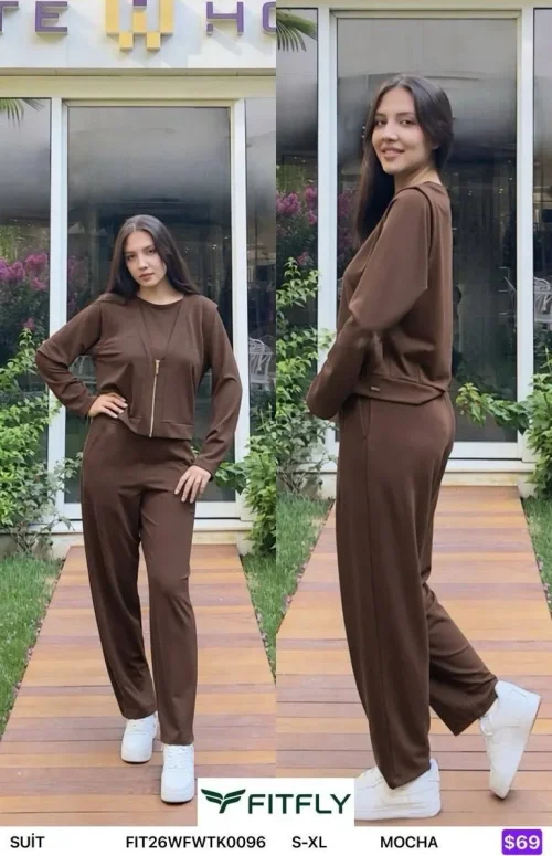 Костюмы и комплекты Onno (Brown, модель FIT26WFWTK0096) оптом