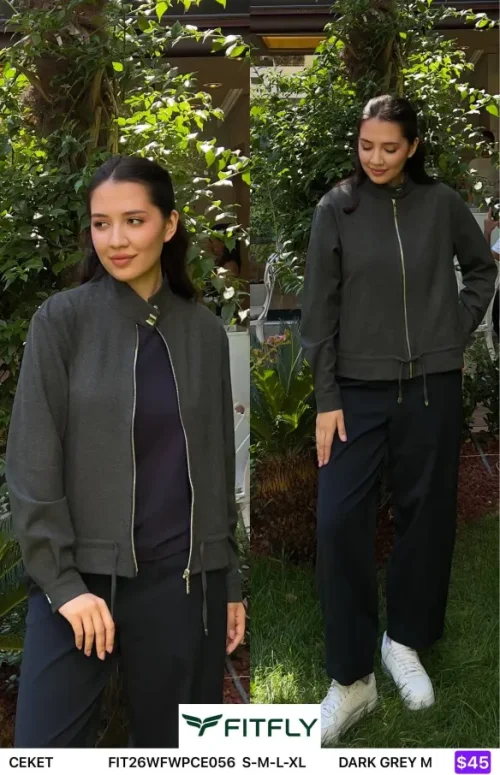 Жакет Onno (Dark gray, модель FIT26WFWPCE056) оптом