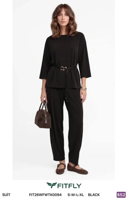 Костюмы и комплекты Onno (Black, модель FIT26WFWTK0094) оптом