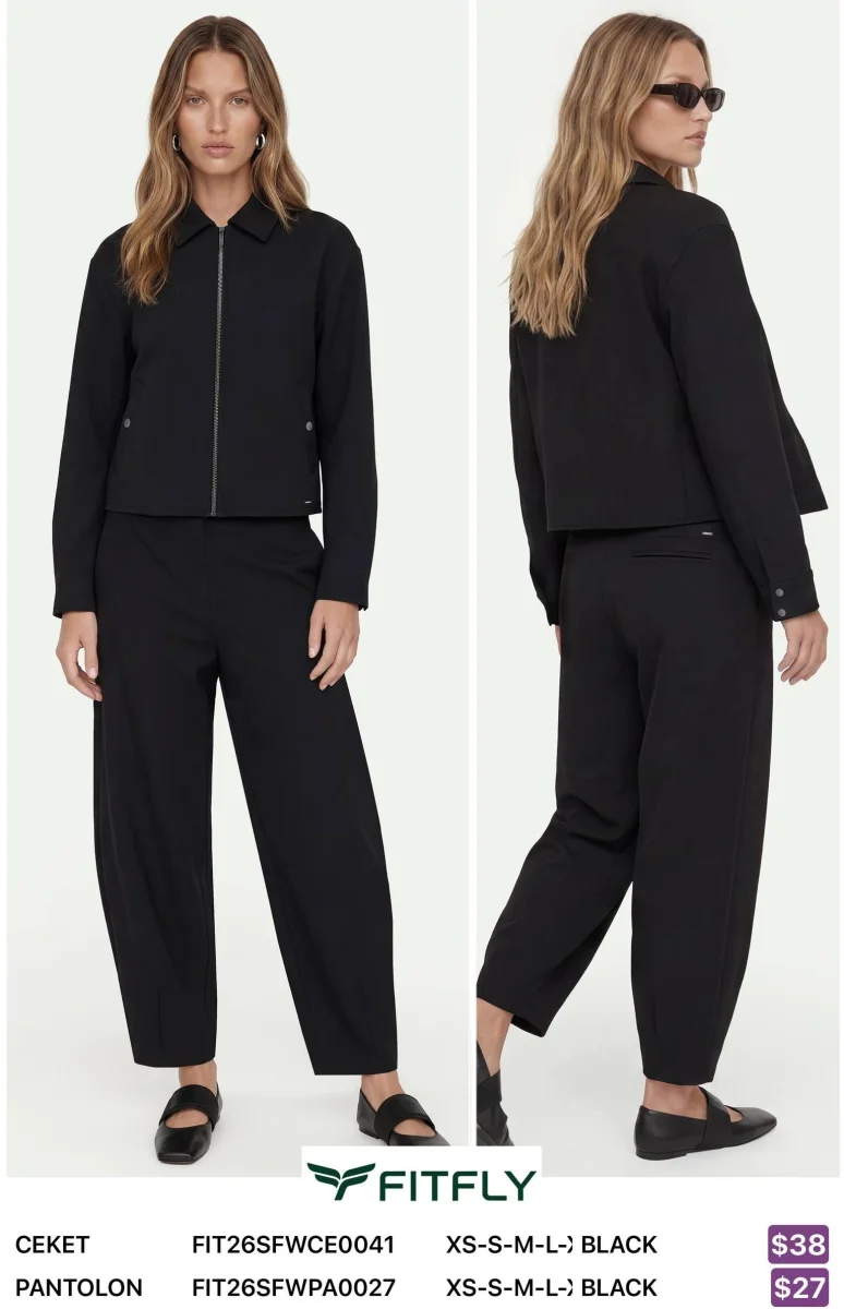 Брюки Onno (Black, модель FIT26SFWPA0027) оптом