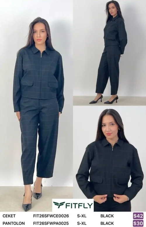Жакет Onno (Black, модель FIT26SFWCE0026) оптом
