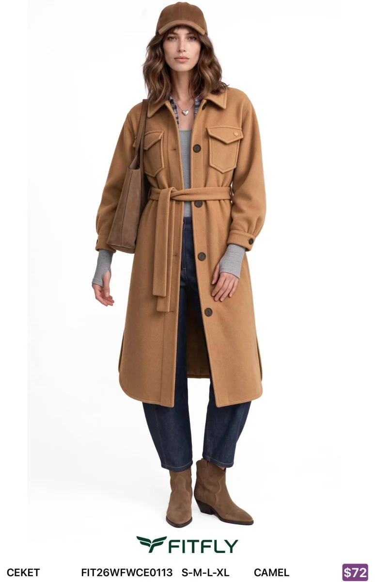 Жакет Onno (Camel, модель FIT26WFWCE0113) оптом