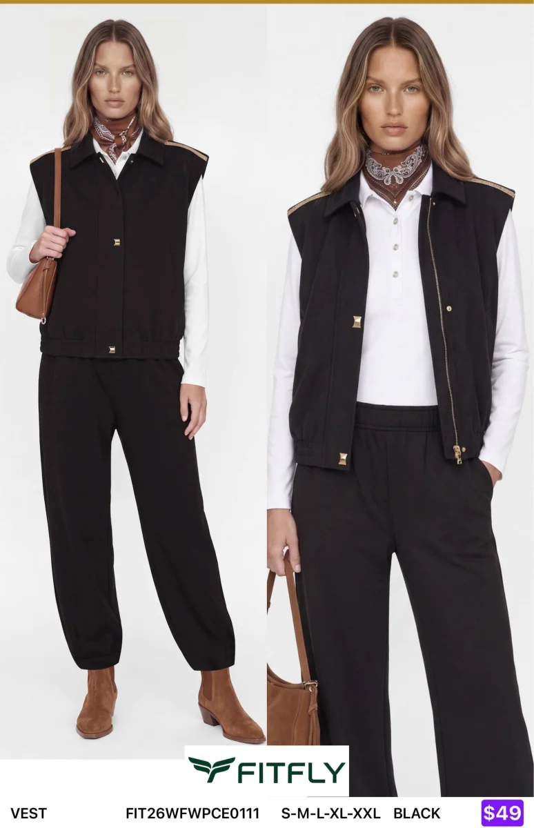Жилет Onno (Black, модель FIT26WFWPCE0111) оптом