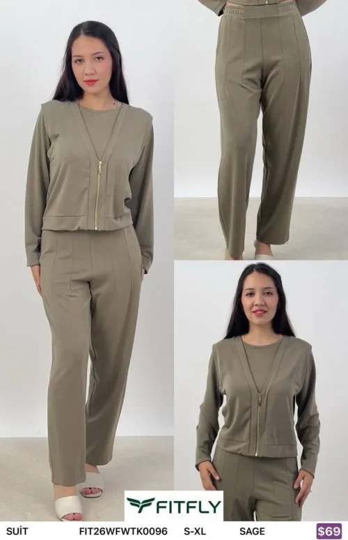 Костюмы и комплекты Onno (SAGE, модель FIT26WFWTK0096) оптом