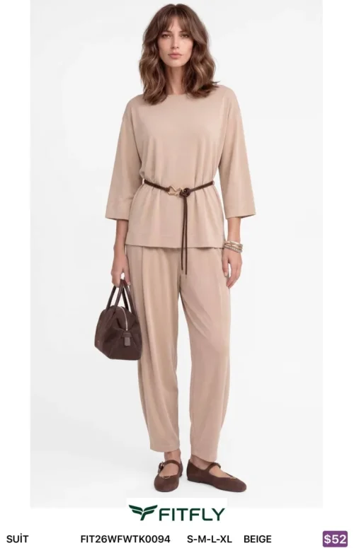 Костюмы и комплекты Onno (Beige, модель FIT26WFWTK0094) оптом