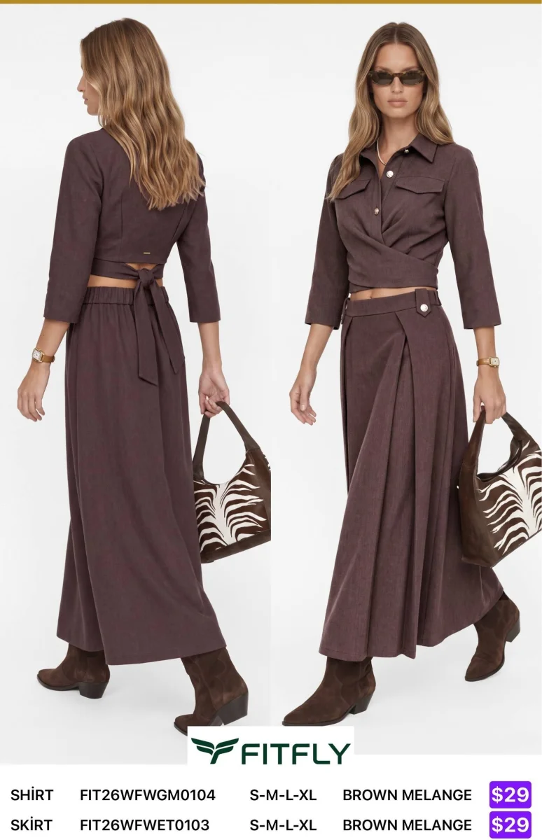 Рубашка Onno (Brown, модель FIT26WFWGMO104) оптом