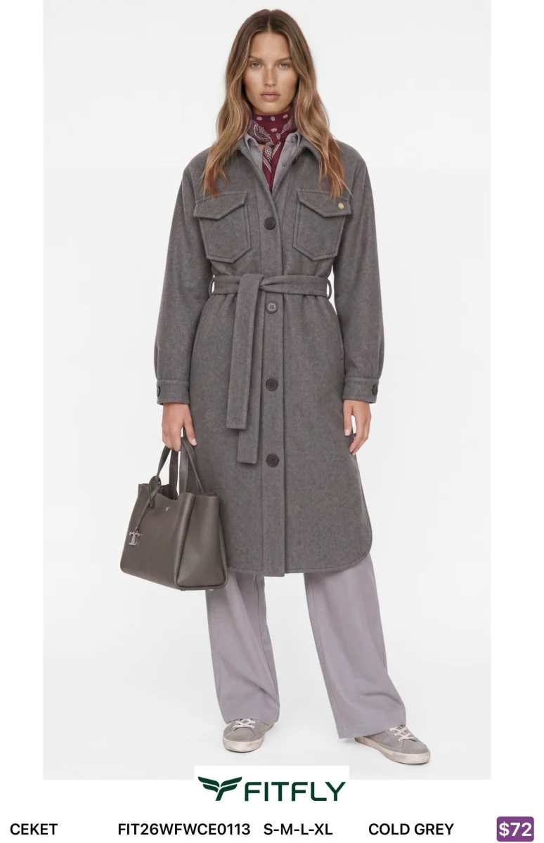 Жакет Onno (Gray, модель FIT26WFWCE0113) оптом