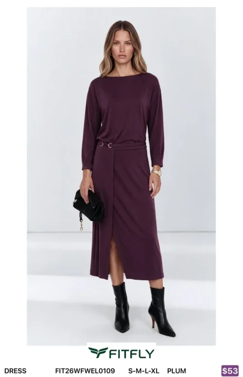 Платье Onno (Purple, модель FIT26WFWEL0109) оптом