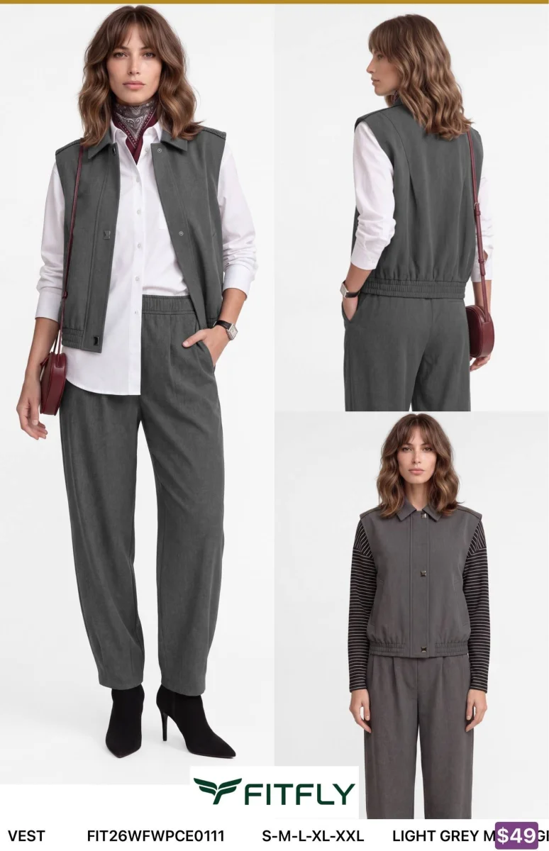 Жилет Onno (Light gray, модель FIT26WFWPCE0111) оптом