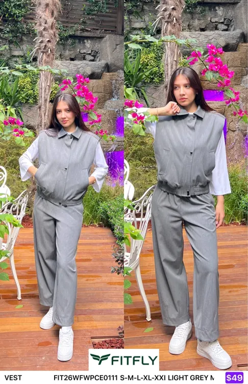 Жилет Onno (Light gray, модель FIT26WFWPCE0111) оптом