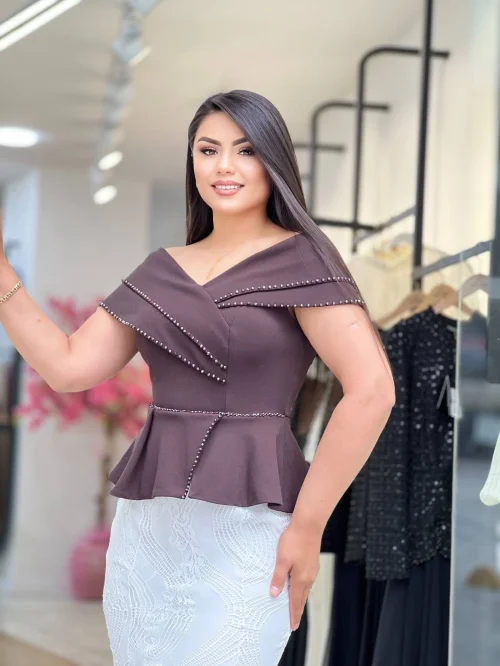 Платье ONSLINE (Gray, модель BE1650) оптом