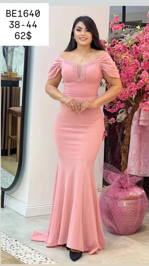 Платье ONSLINE (Beige, модель BE1640) оптом