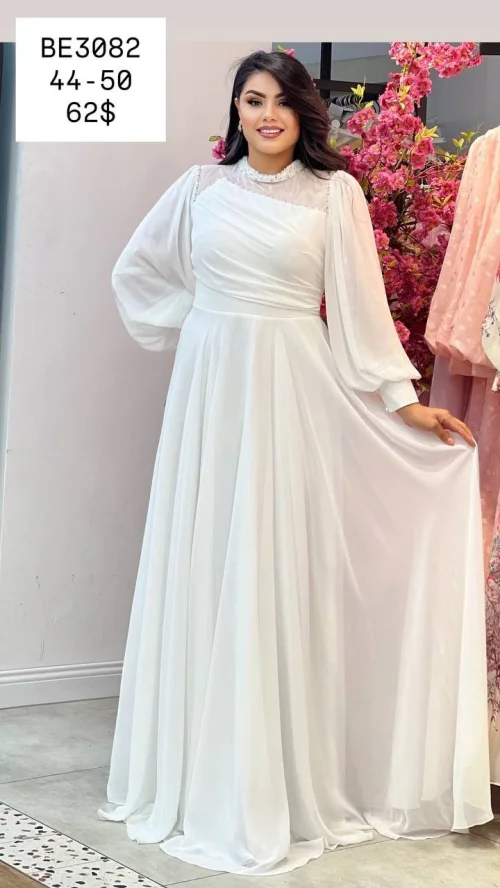 Платье ONSLINE (Beige, модель BE3082) оптом