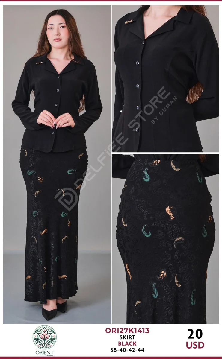 Юбка ORIENT (Black, модель ORI27K1413) оптом