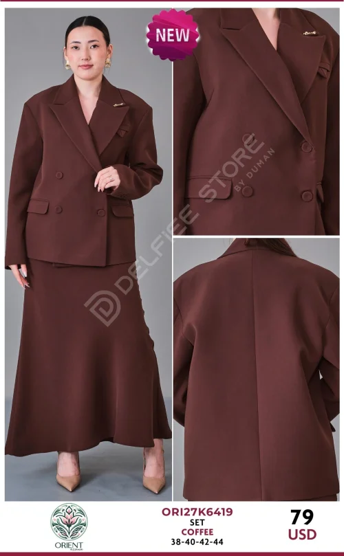 Костюмы и комплекты ORIENT (Brown, модель ORI27K6419) оптом