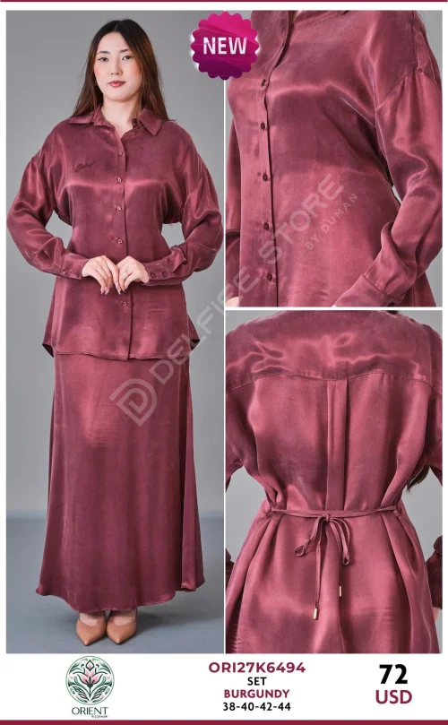 Костюмы и комплекты ORIENT (Burgundy, модель ORI27K6494) оптом