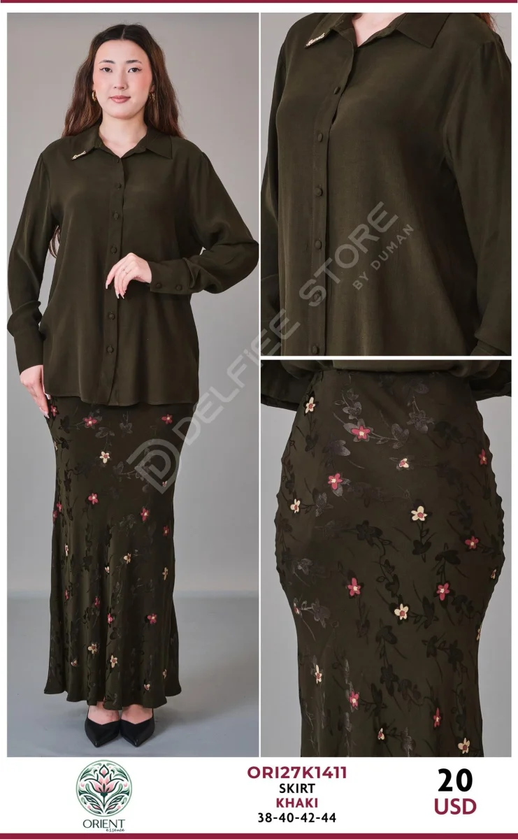 Юбка ORIENT (Olive, модель ORI27K1411) оптом