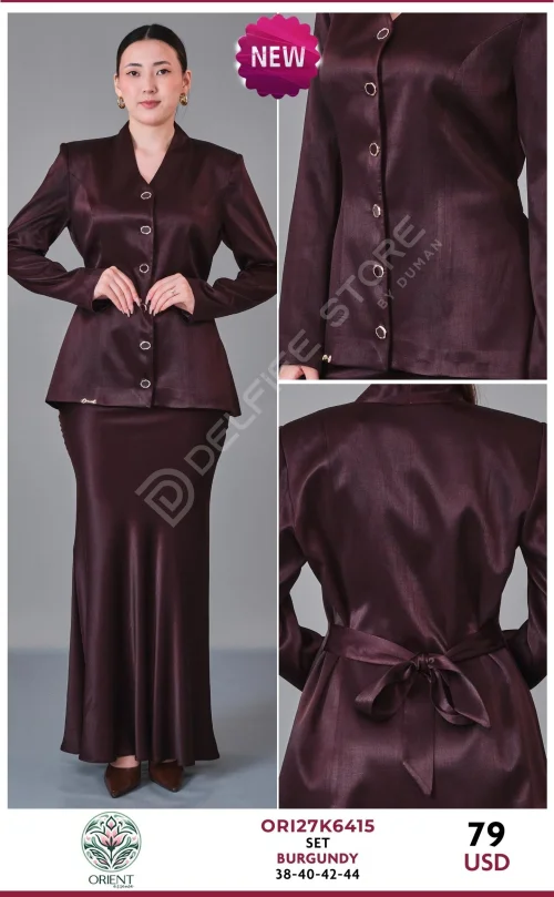 Костюмы и комплекты ORIENT (Burgundy, модель ORI27K6415) оптом