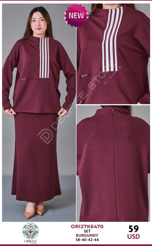 Комплект ORIENT (Burgundy, модель ORI27K6470) оптом