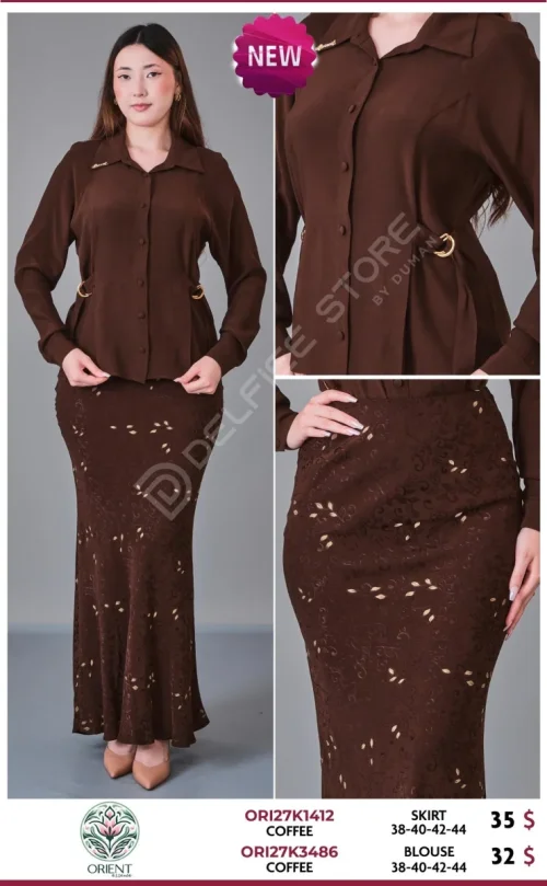 Юбка ORIENT (Brown, модель ORI27K1412) оптом