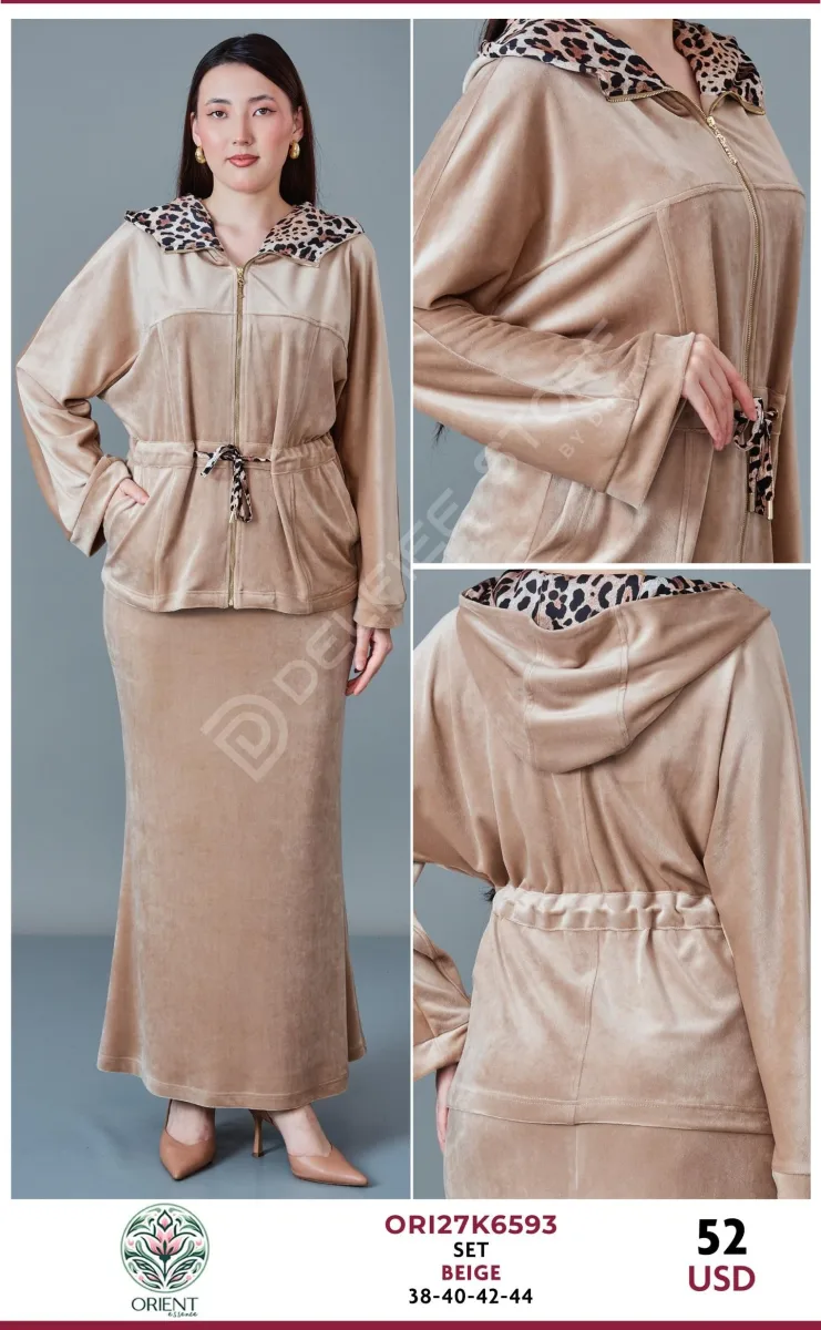 Костюмы и комплекты ORIENT (Beige, модель ORI27K6593) оптом