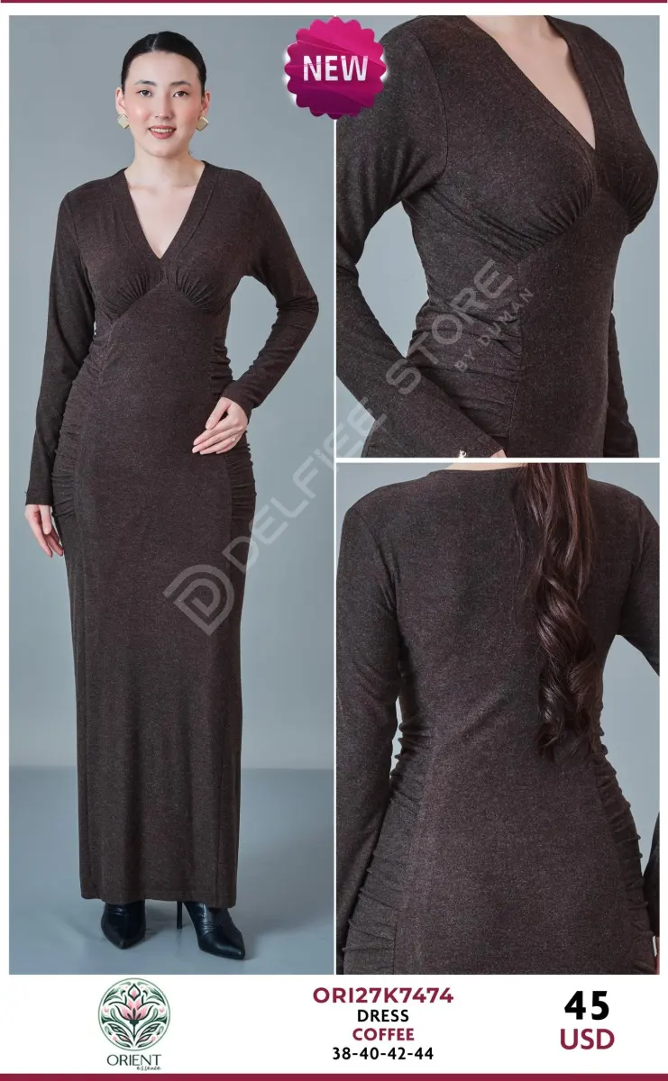 Платье ORIENT (Brown, модель ORI27K7474) оптом