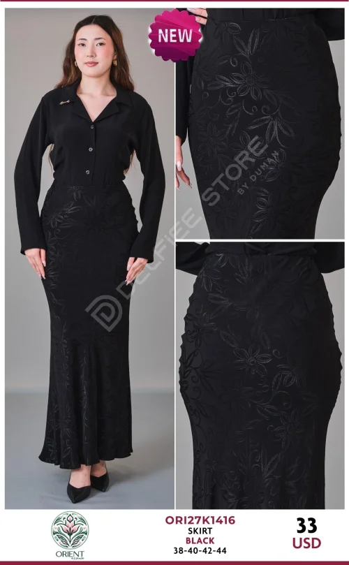 Юбка ORIENT (Black, модель ORI27K1416) оптом