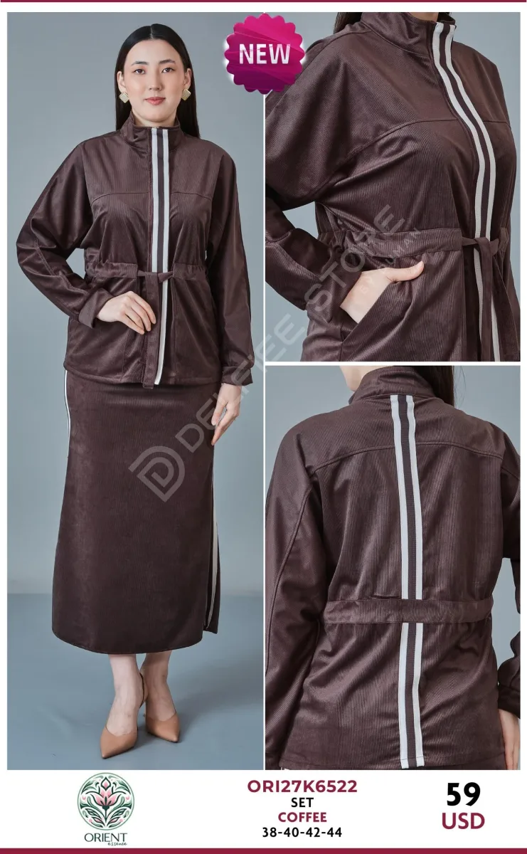 Костюмы и комплекты ORIENT (Brown, модель ORI27K6522) оптом