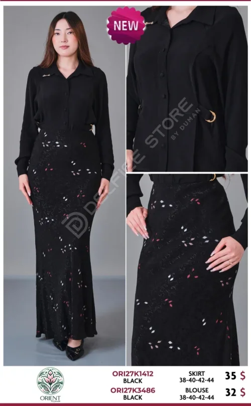 Юбка ORIENT (Black, модель ORI27K1412) оптом