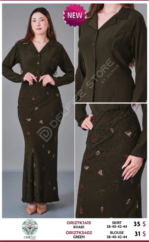 Юбка ORIENT (Olive, модель ORI27K1415) оптом