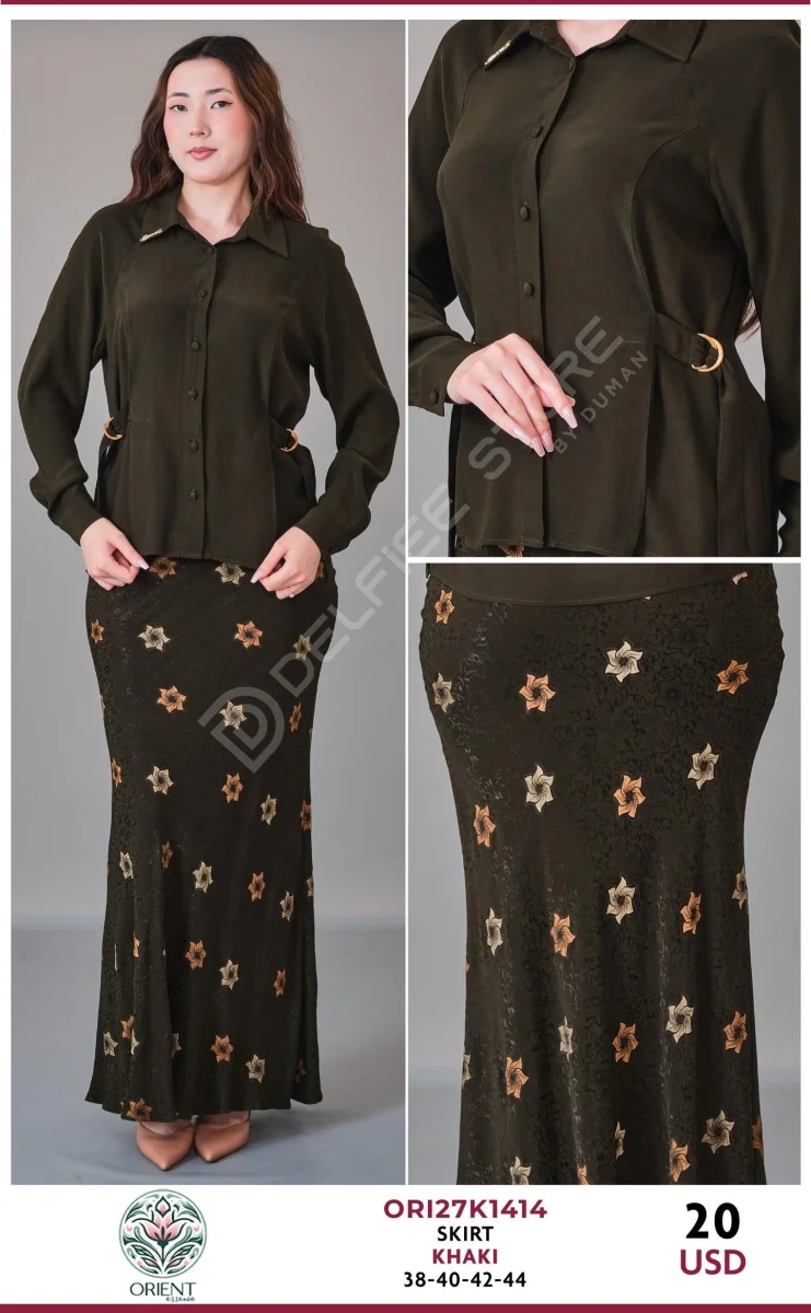 Юбка ORIENT (Olive, модель ORI27K1414) оптом