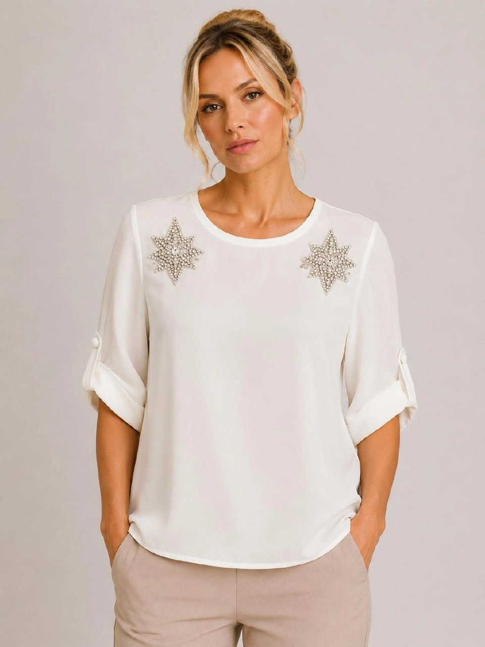 Футболка Outlet (White, модель DSW-26-TST-0005) оптом