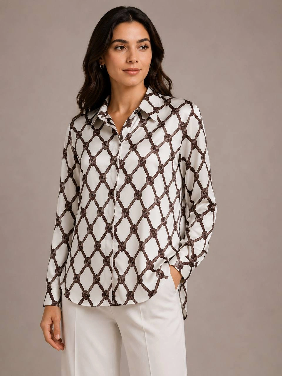Рубашка Outlet (White, модель DSW-26-SHR-0003) оптом