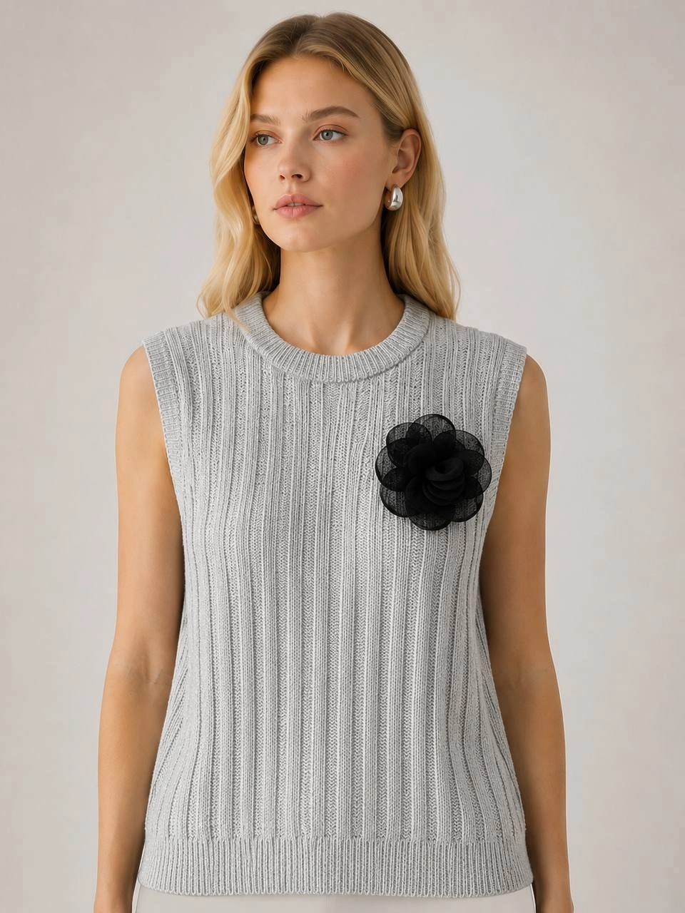 Свитер Outlet (Grey, модель DSW-26-SWT-0012) оптом