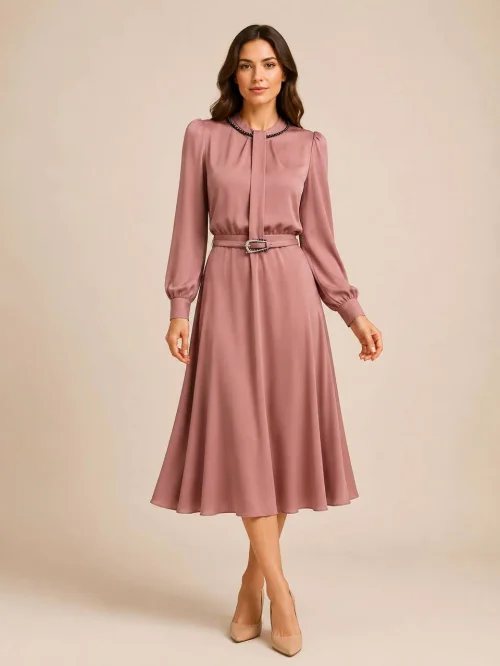 Платье Outlet (Gül kurusu, модель DSW-26-DRS-0011) оптом