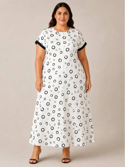 Платье Outlet (White, модель DSW-26-DRS-0015) оптом